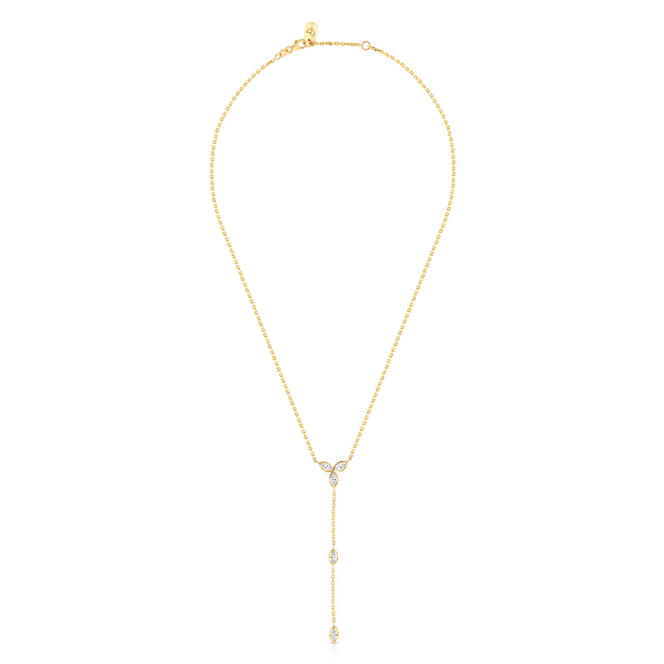 Fleur Lariat Necklace