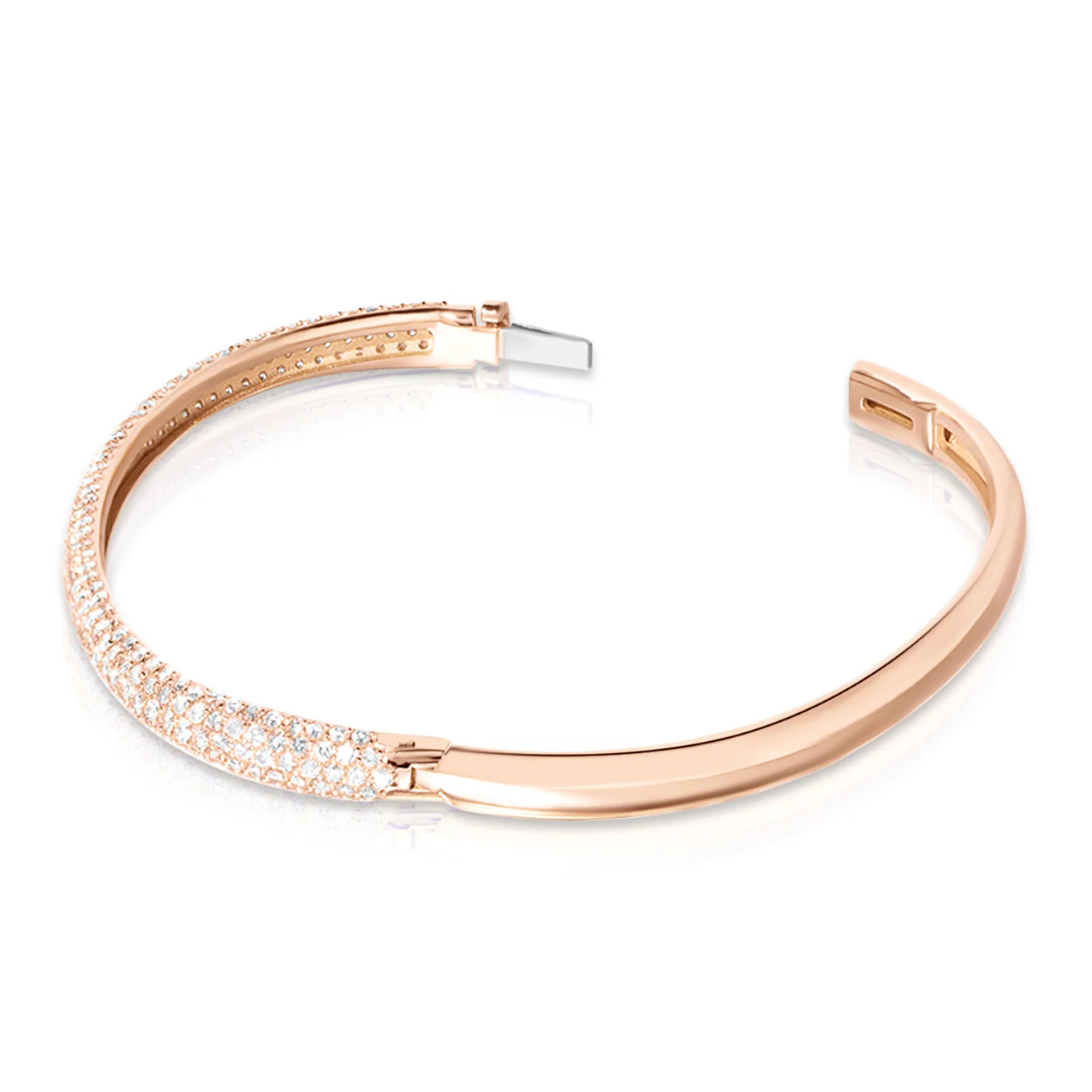 Pave Bombe Bangle