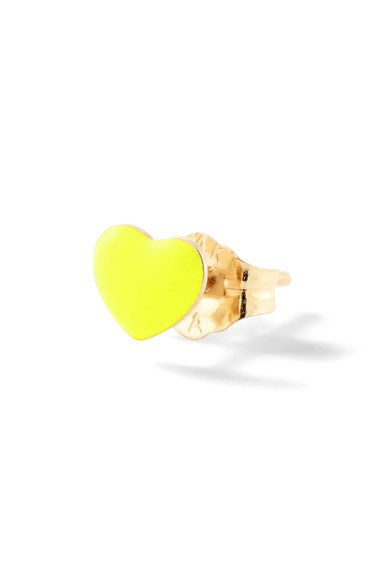 MINI PUFFY HEART STUD