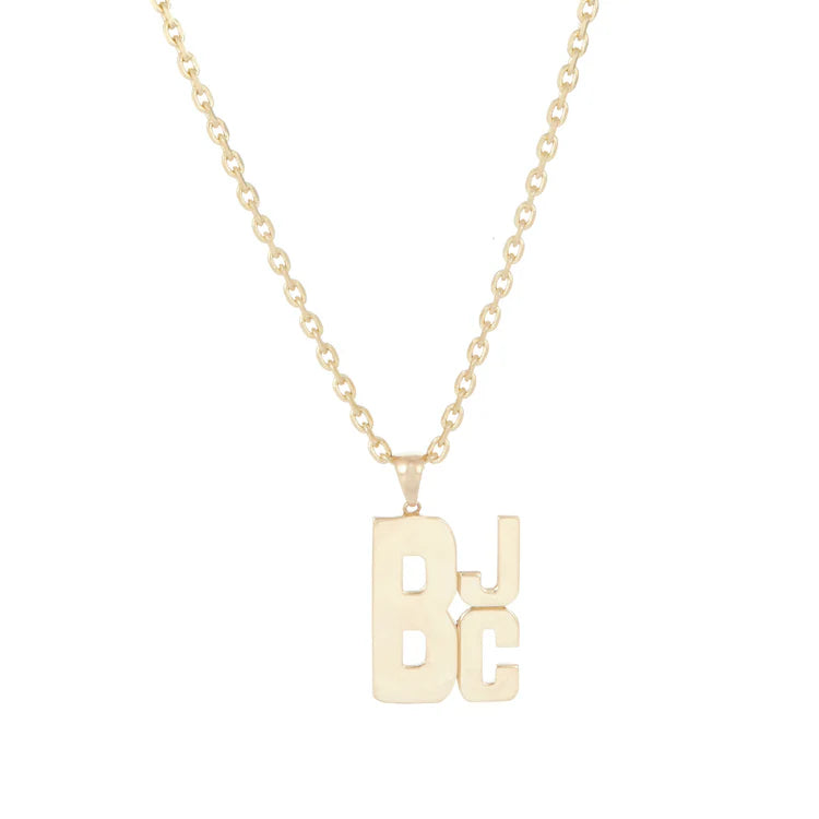 LUCKY STRIKE MONOGRAM PENDANT
