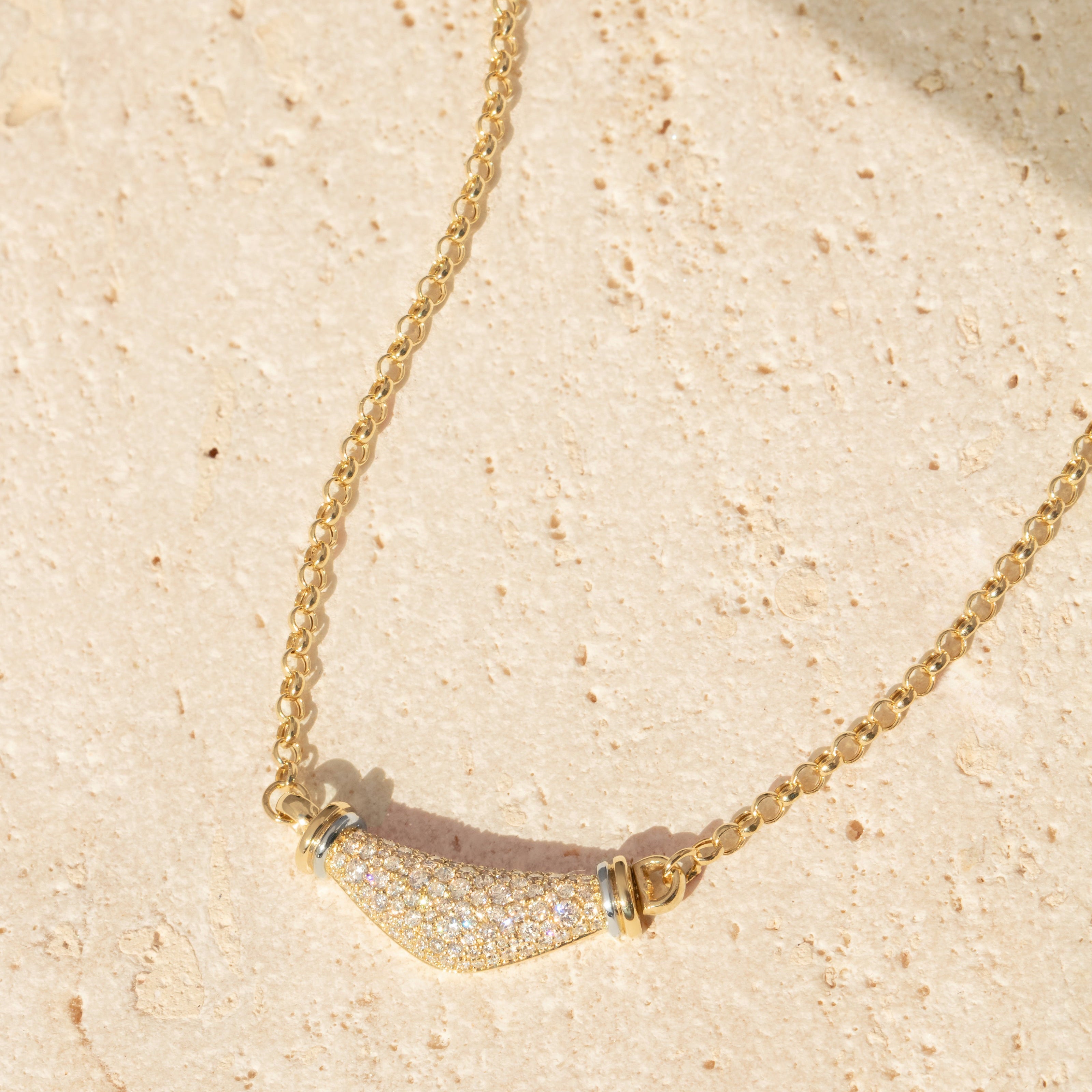 The Full Diamond Karma Necklace