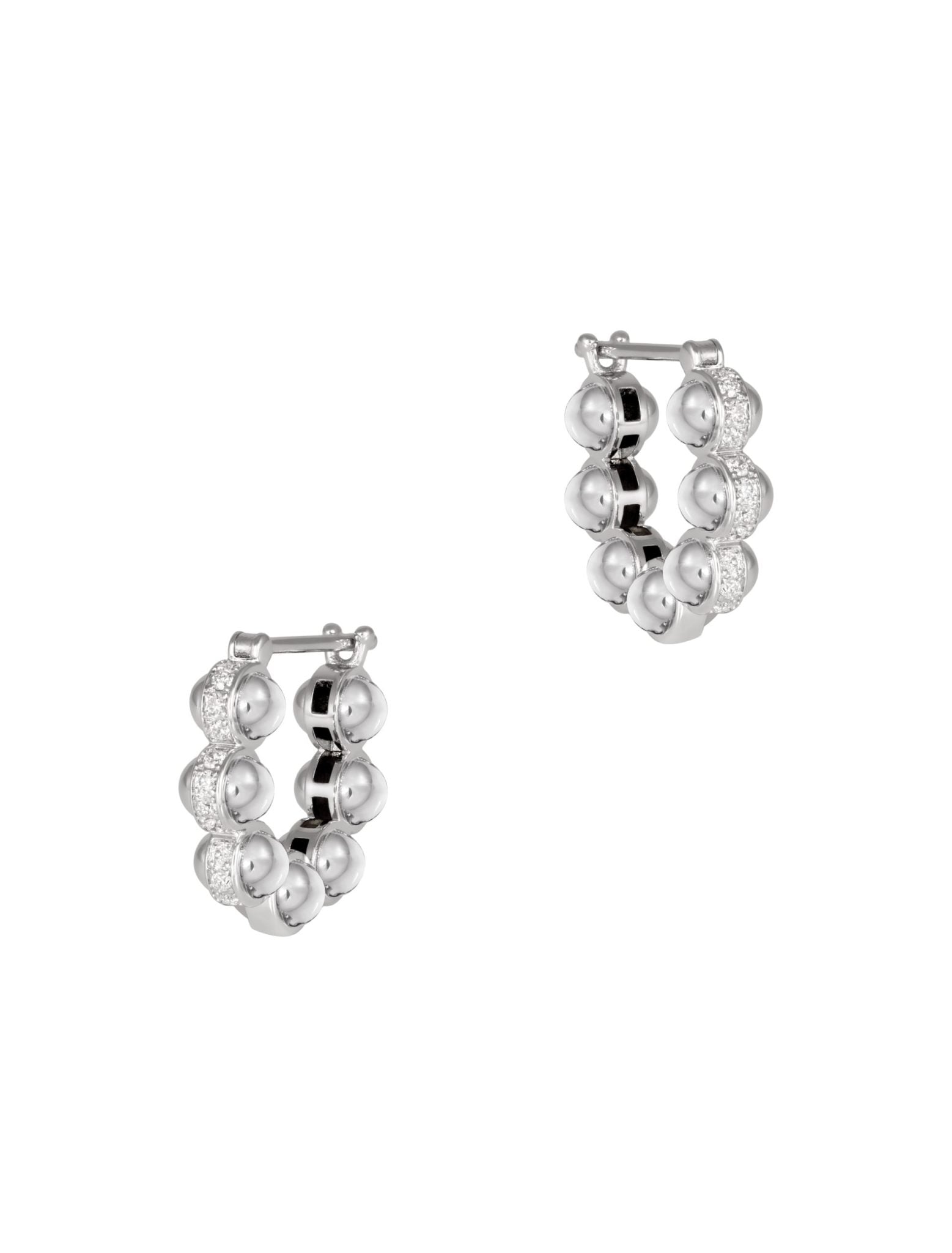 The Gold Atom Earrings