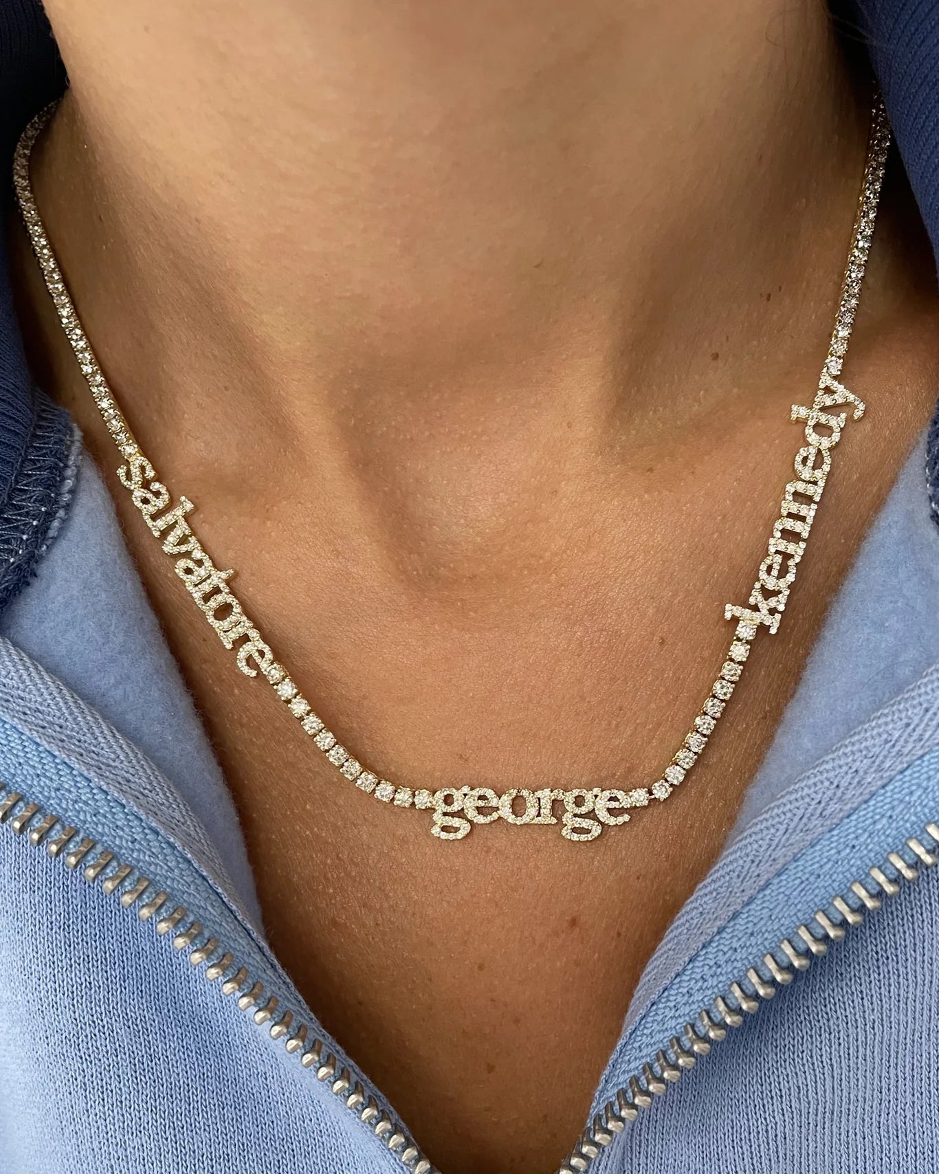 Name Tennis Necklace