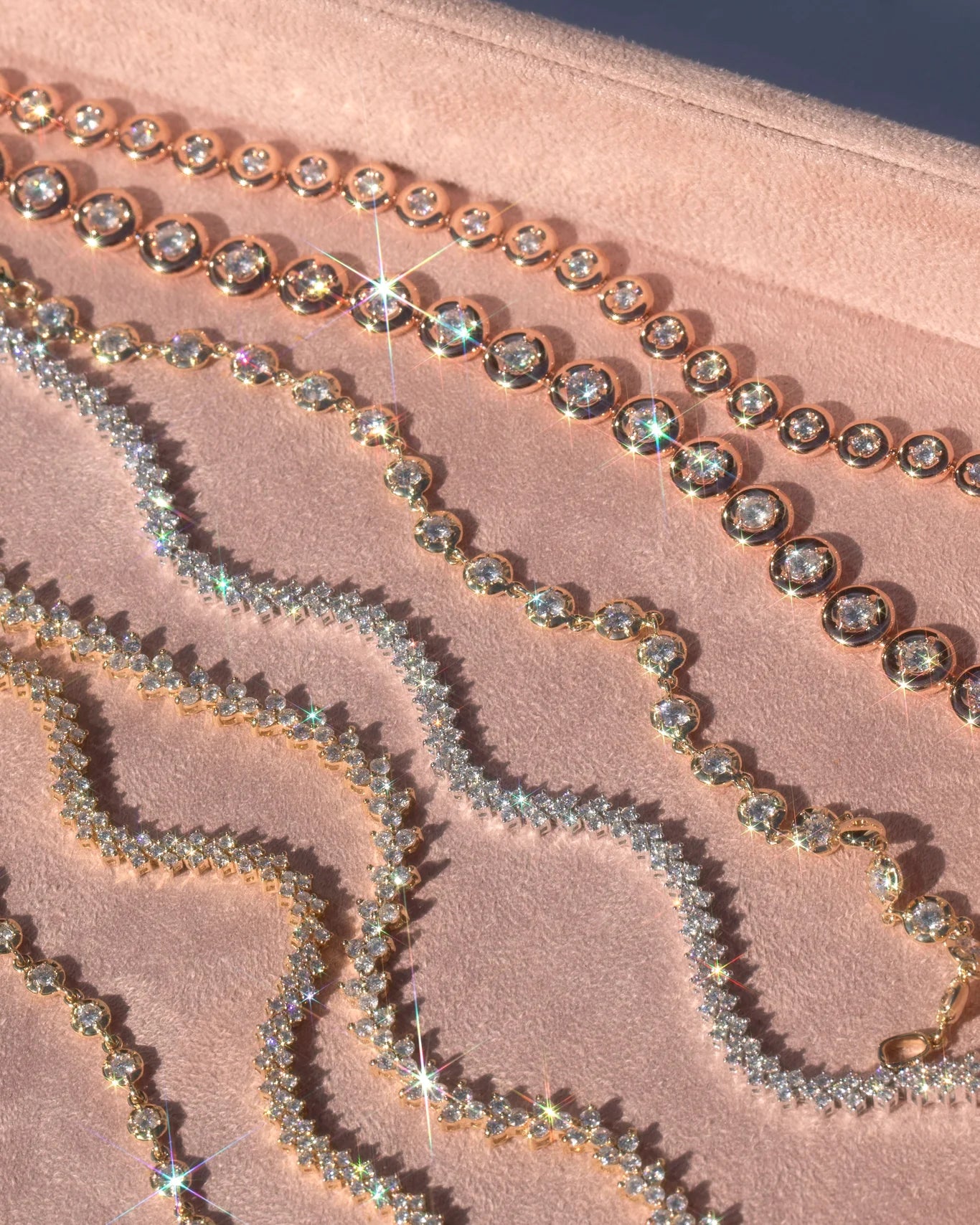 CHEVRON TENNIS BRACELET