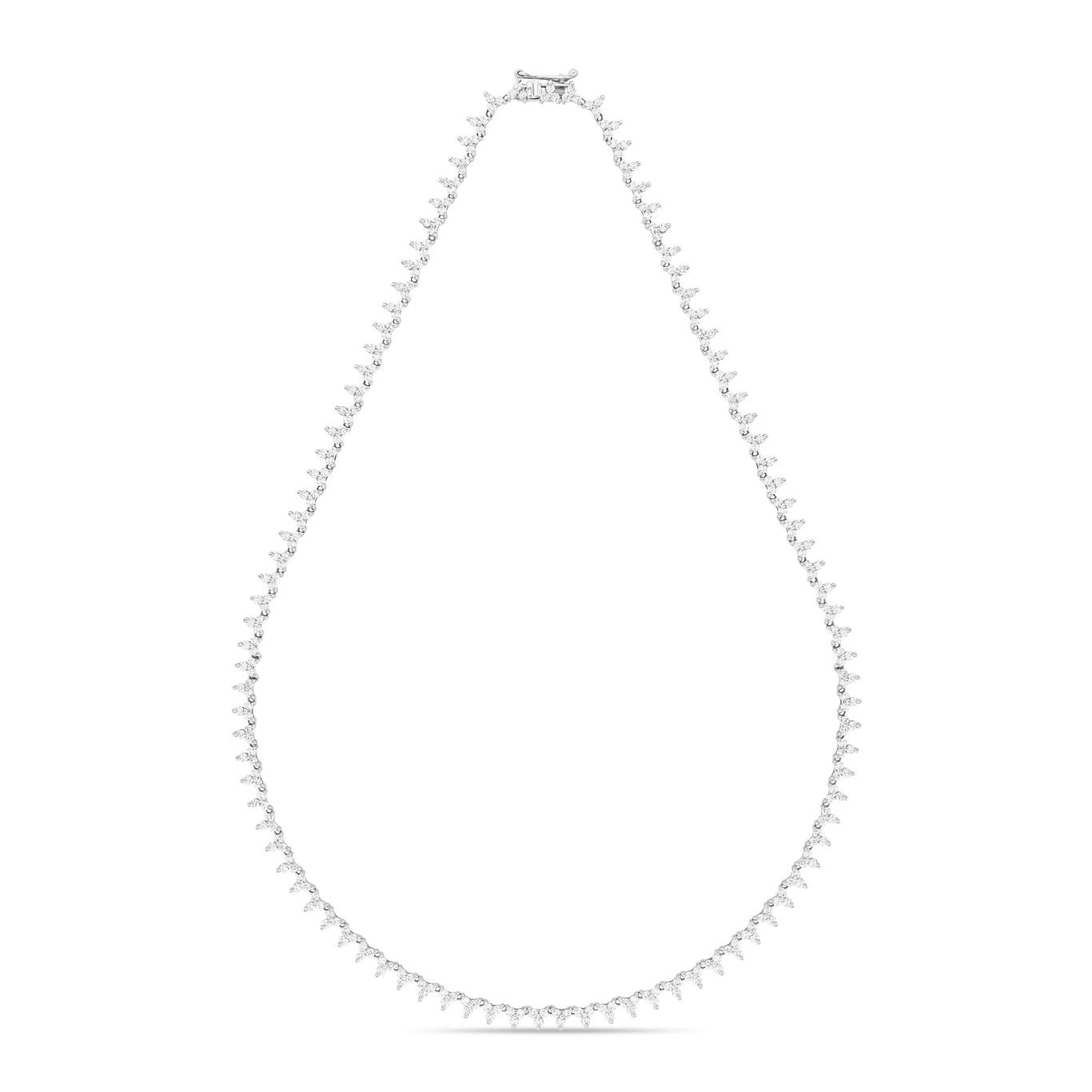 Poppy Tennis Necklace