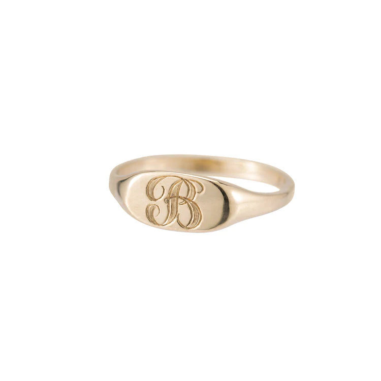 Petite SIGNET RING