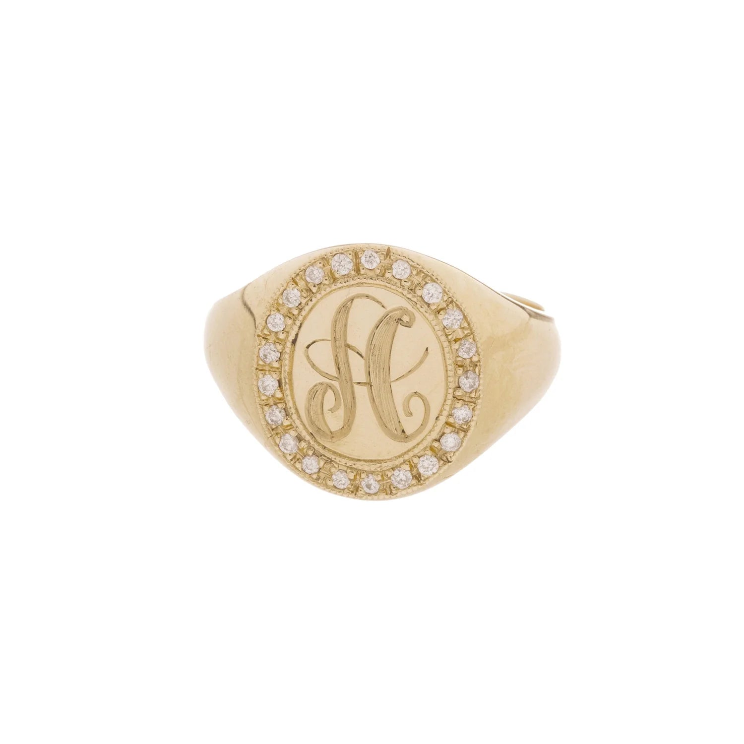 JUMBO SIGNET RING