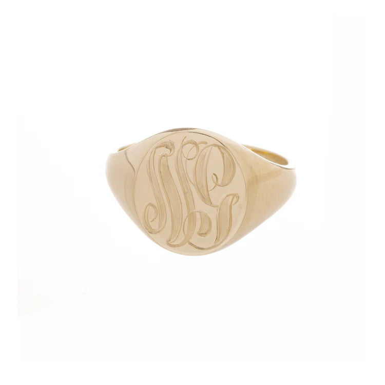 JUMBO SIGNET RING