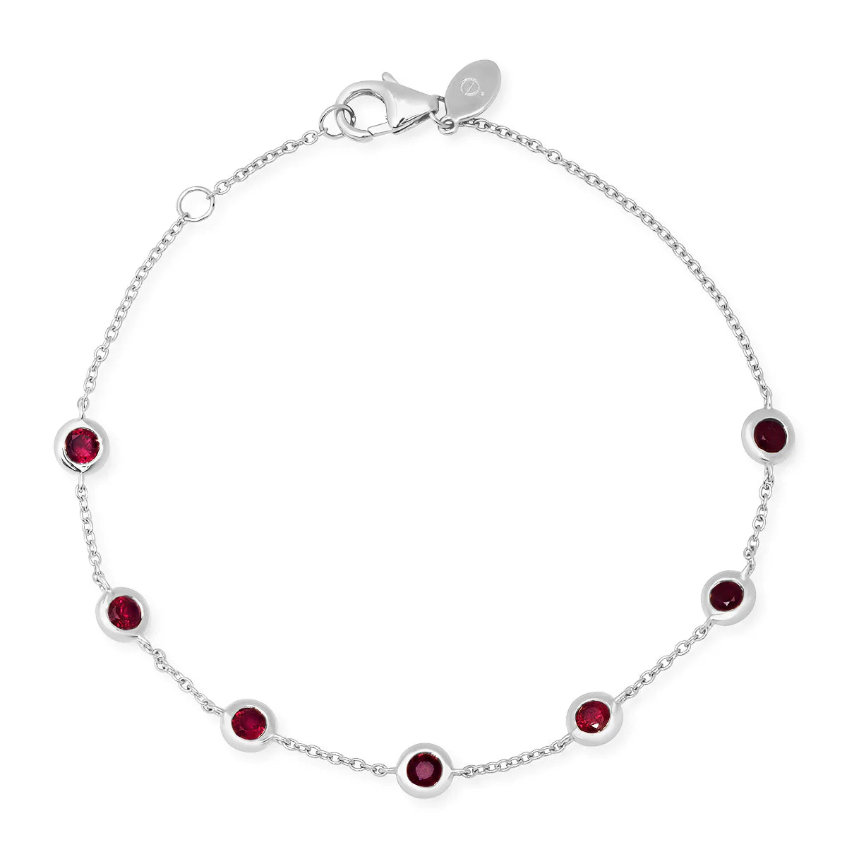 Bezel Set Bracelet