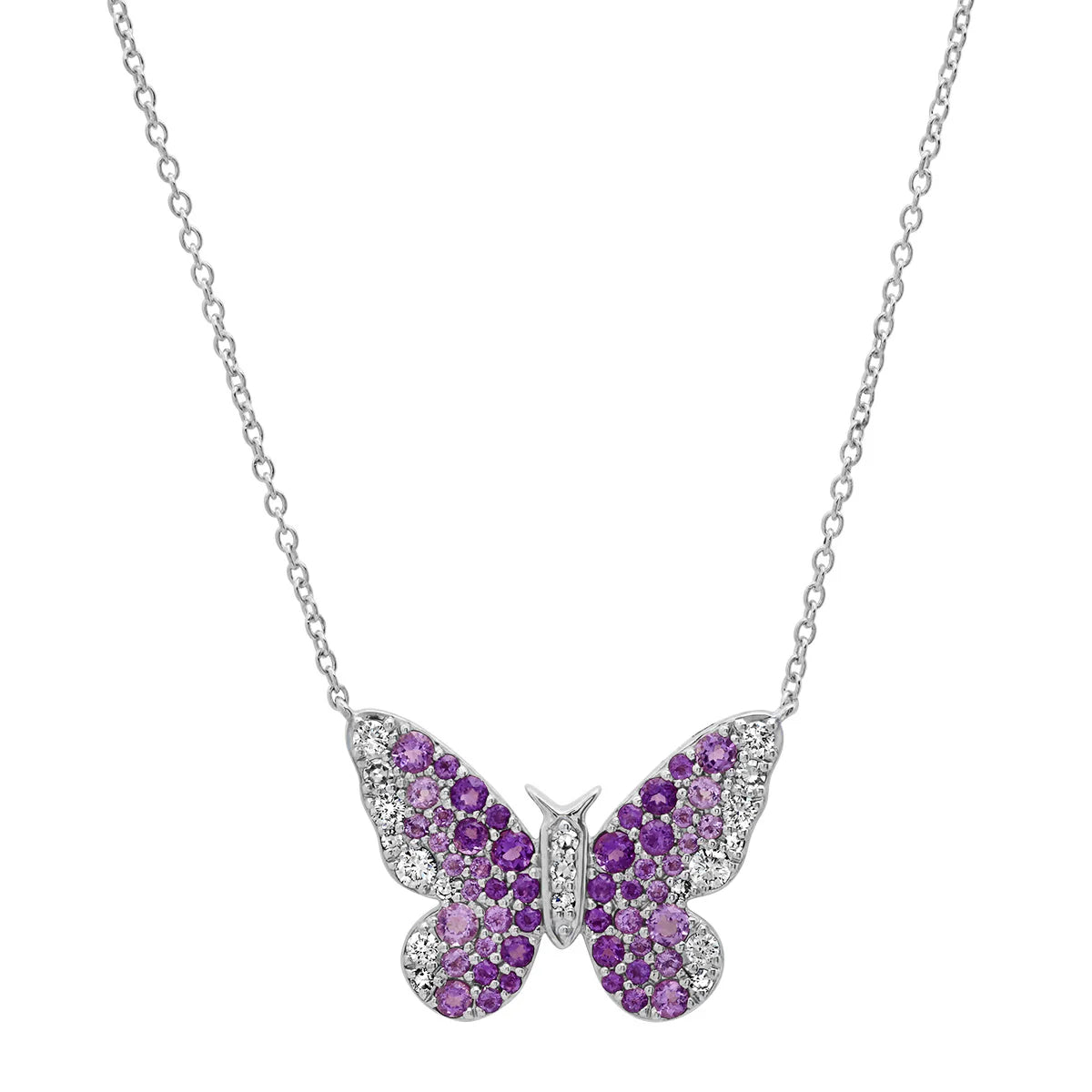 Ombré Butterfly Necklace