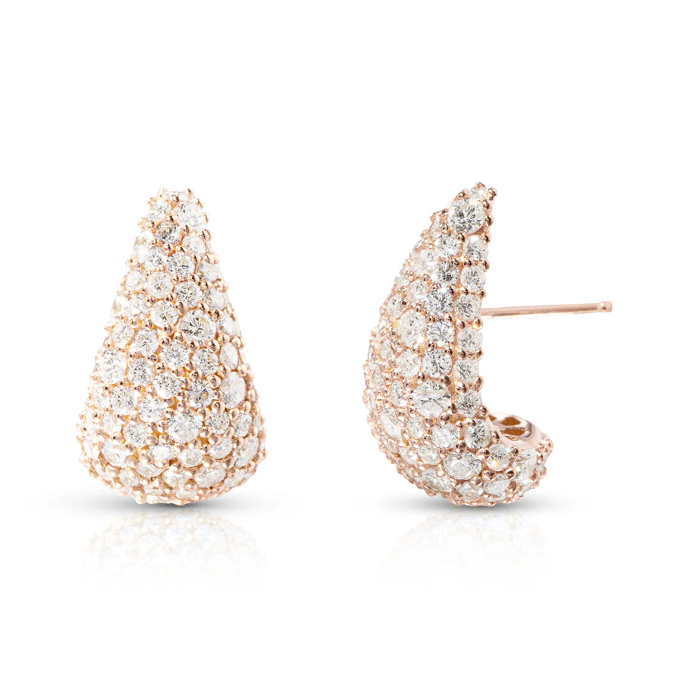 Diamond Saber Earrings