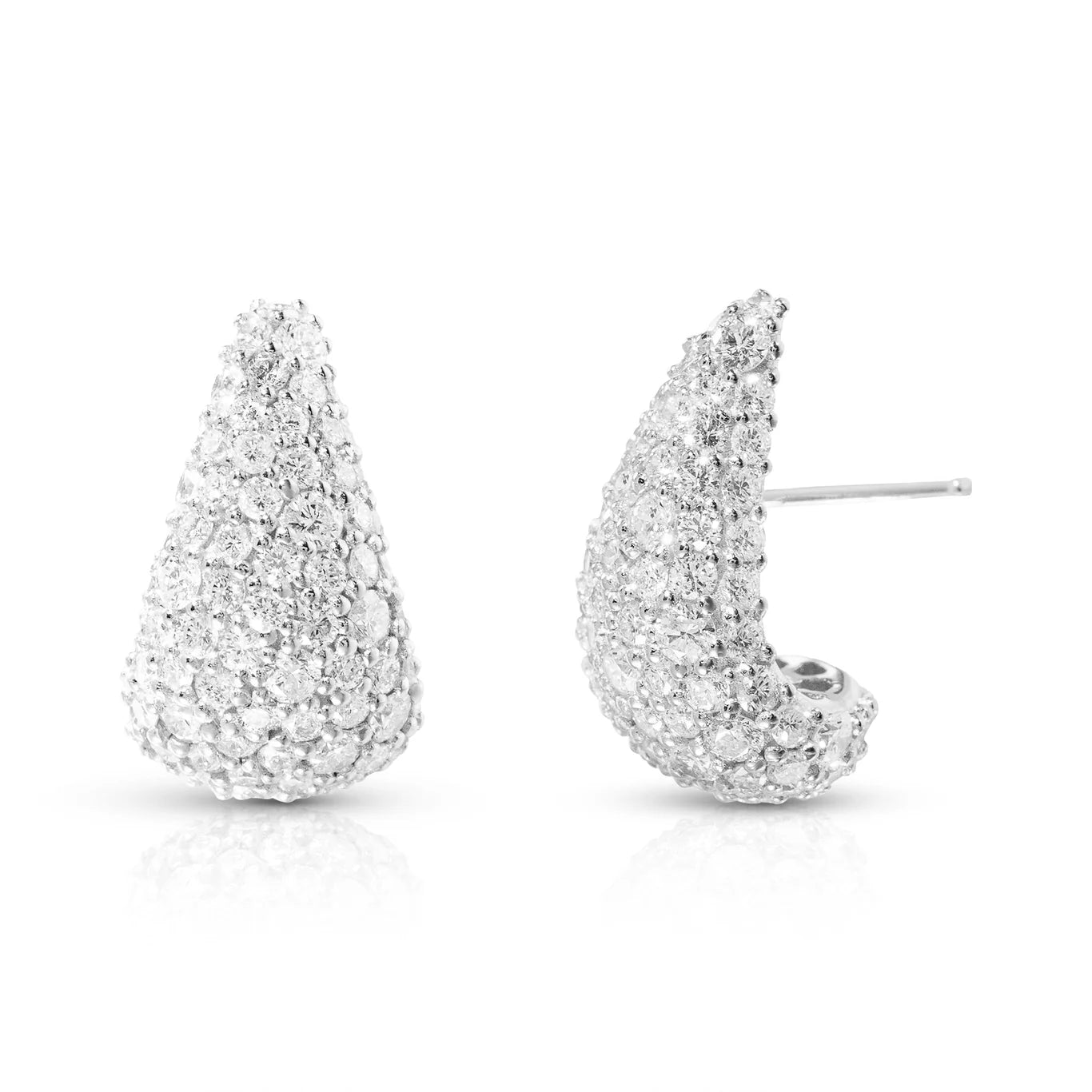 Diamond Saber Earrings