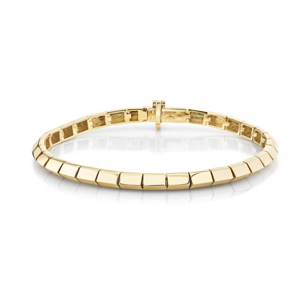 KNIFE EDGE BAR TENNIS LINK BRACELET