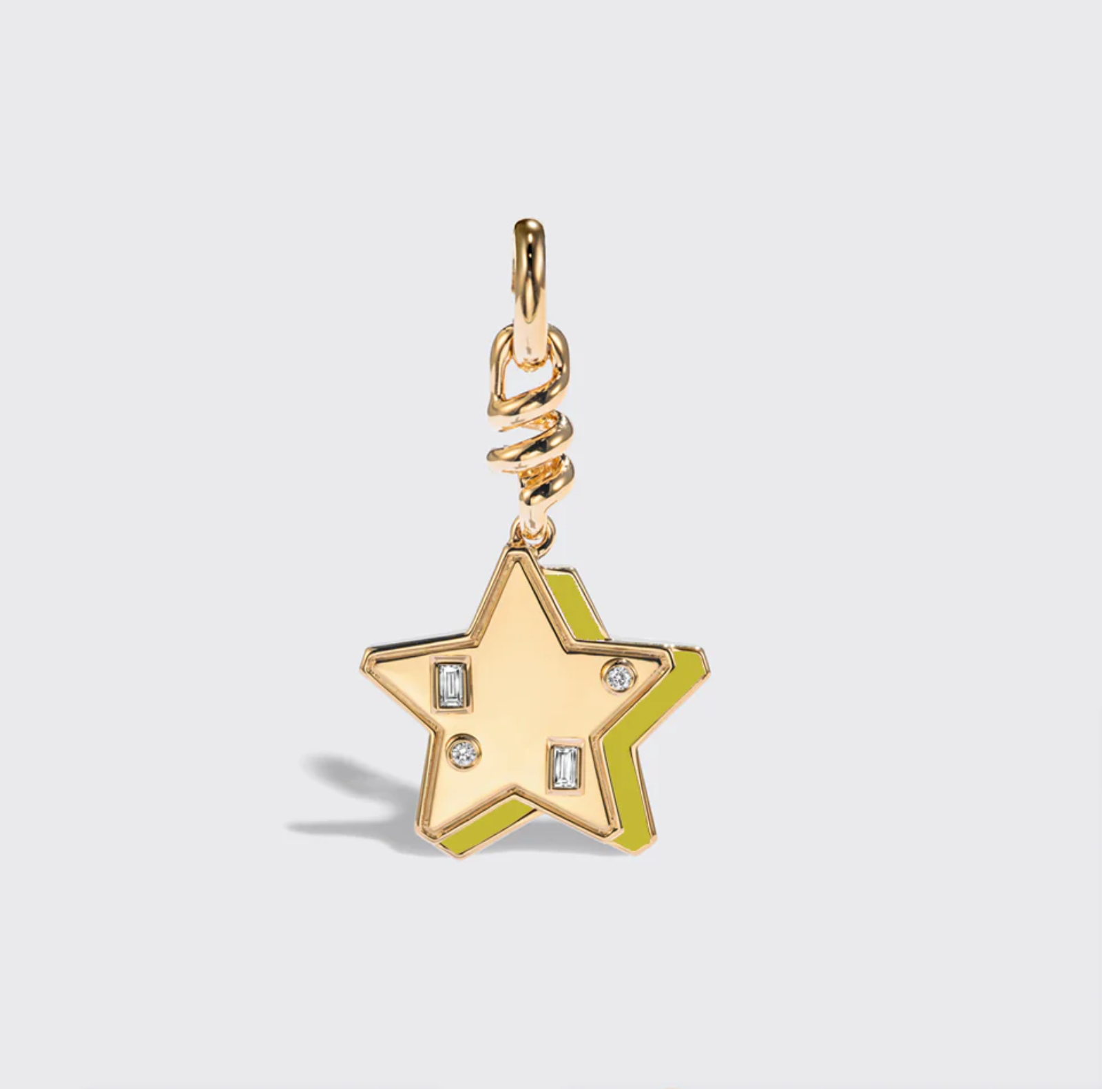 YELLOW GOLD STAR CHARM
