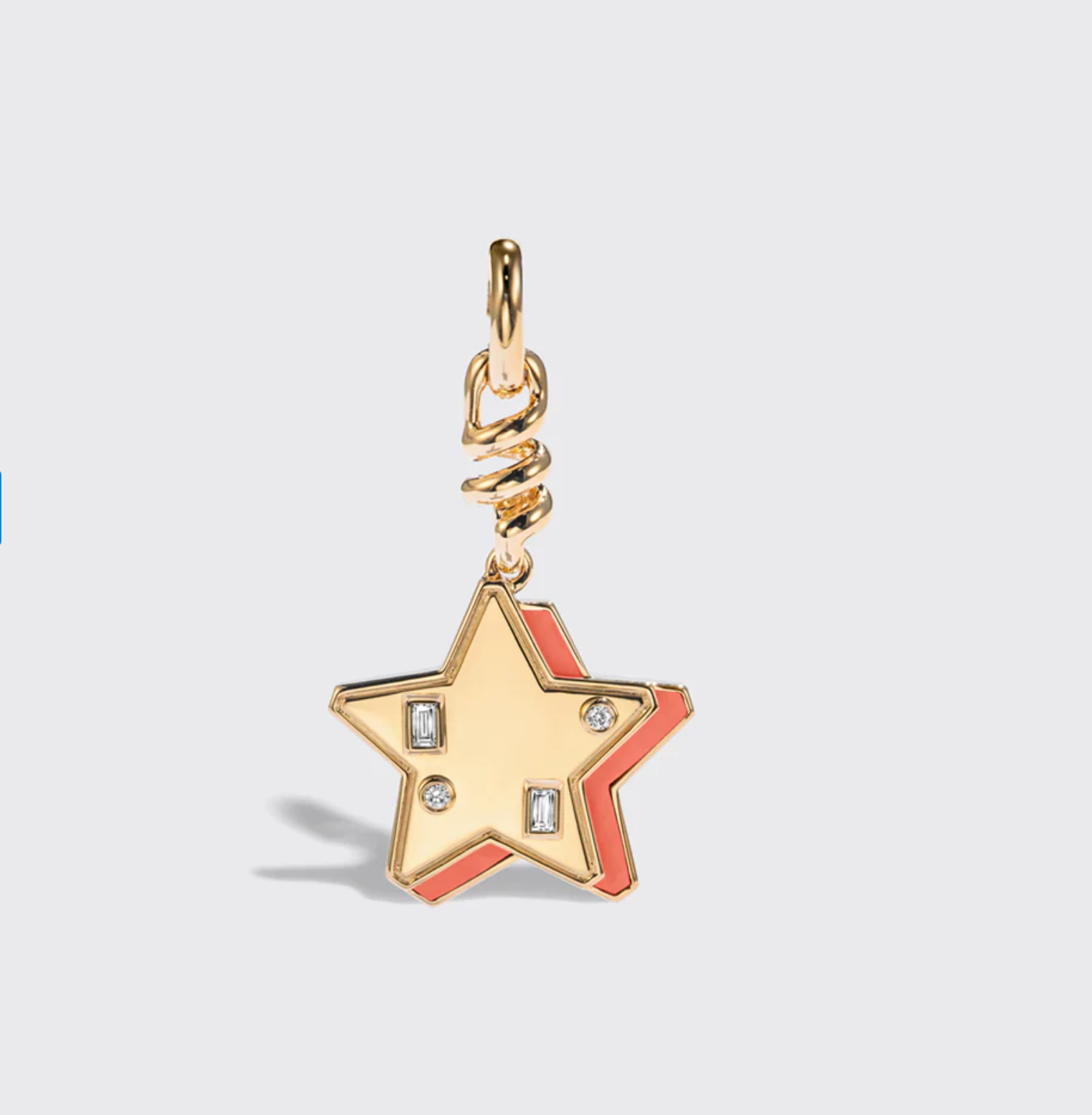 YELLOW GOLD STAR CHARM