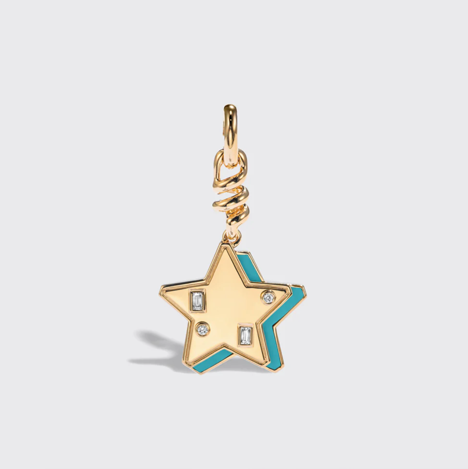 YELLOW GOLD STAR CHARM
