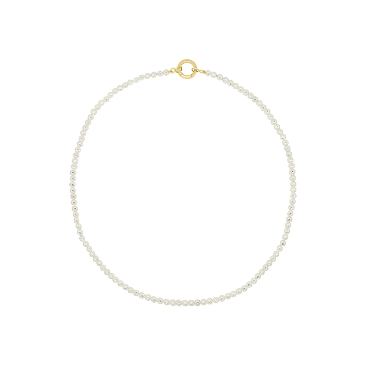 BEADED STRAND - PEARL