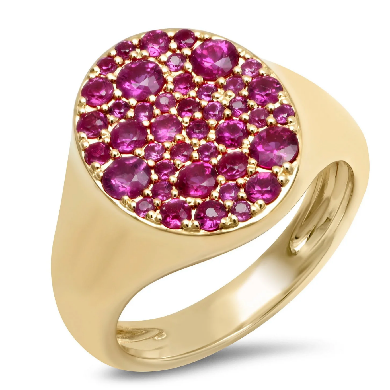 Ruby Signet Pinky Ring
