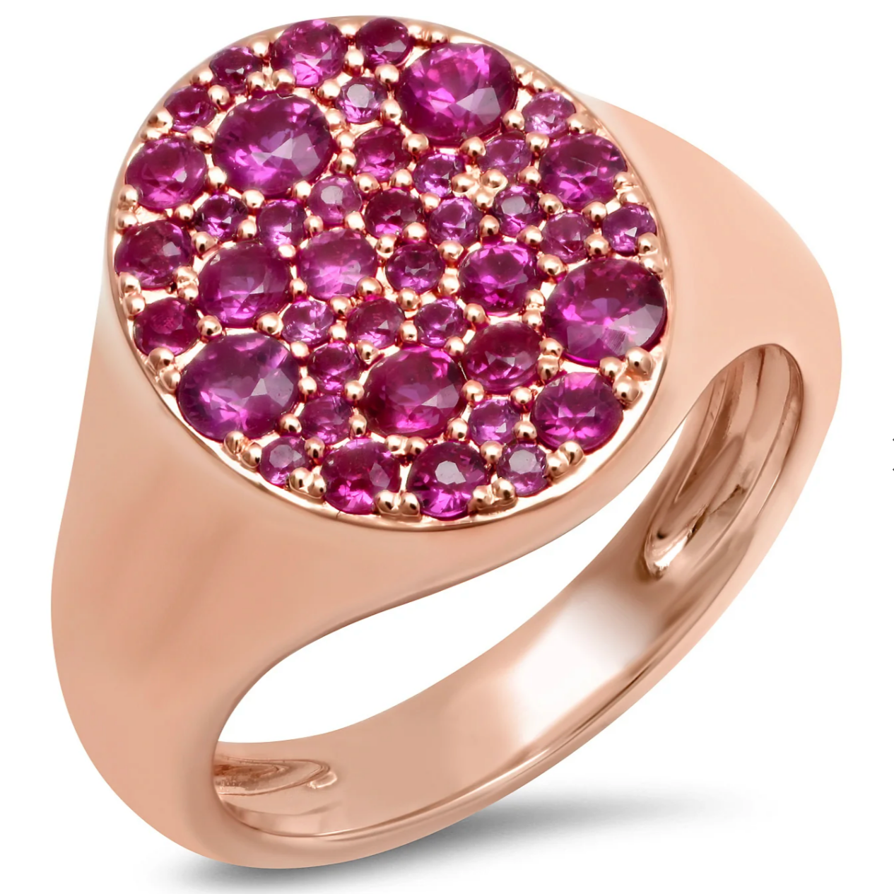 Ruby Signet Pinky Ring