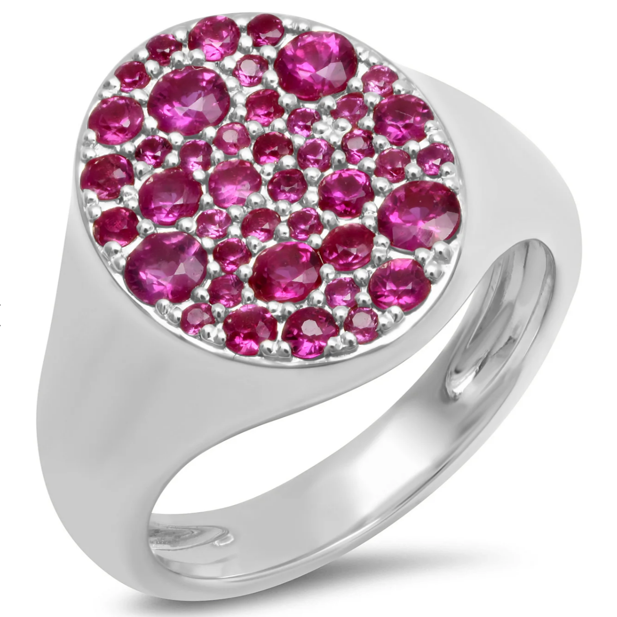Ruby Signet Pinky Ring