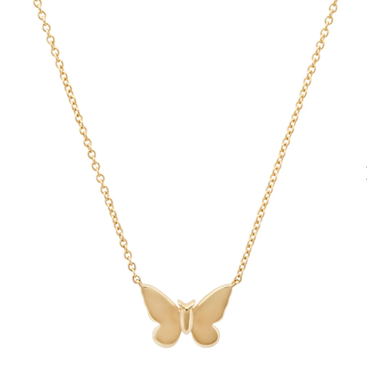 Mini Gold Butterfly Necklace