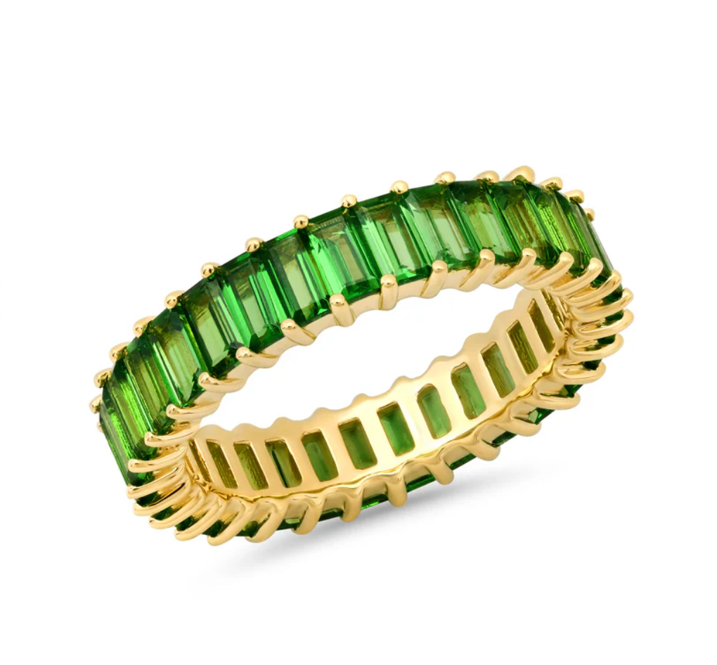 Vertical Baguette Ring