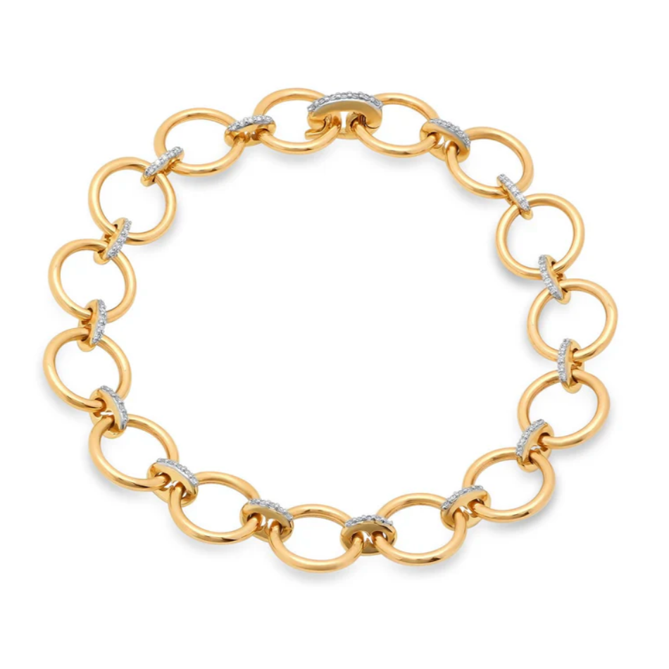 Diamond Loop Bracelet