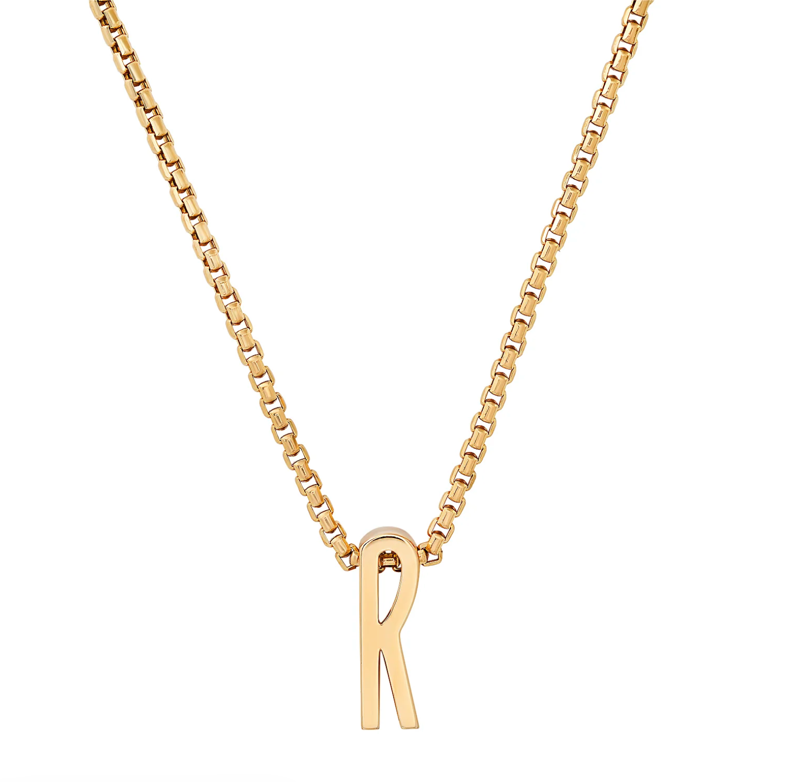 Slide-On Classic Initial Pendant