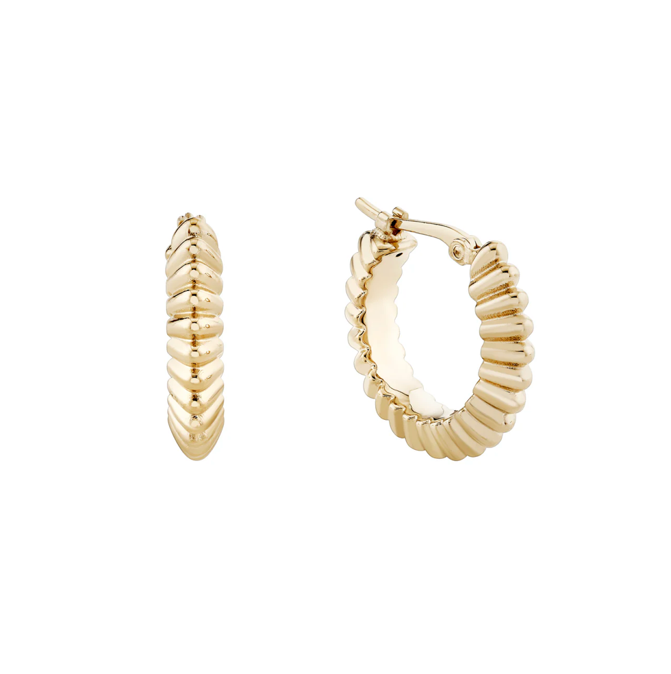 Ridged Knife Edge Helium Hoops