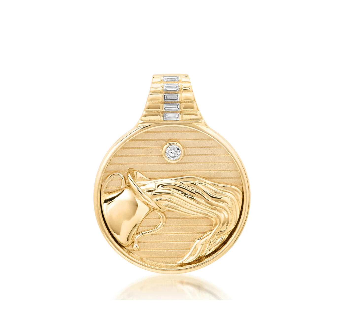 Zodiac Medallion - Aquarius