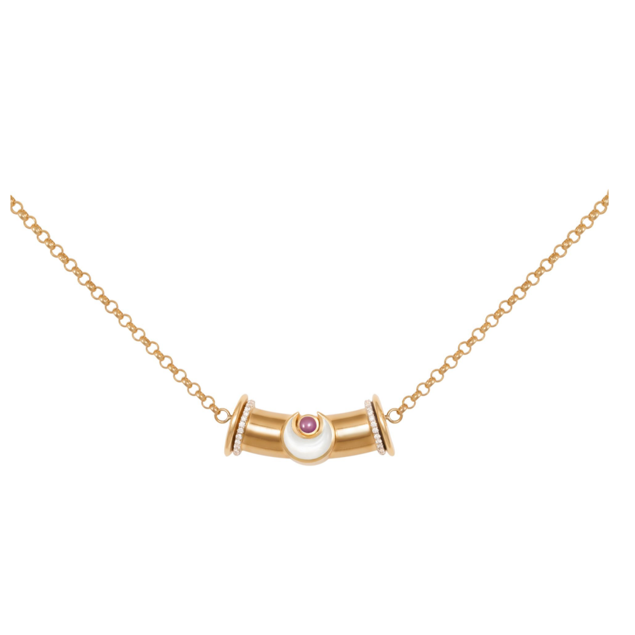 Warrior Moon Necklace - Big