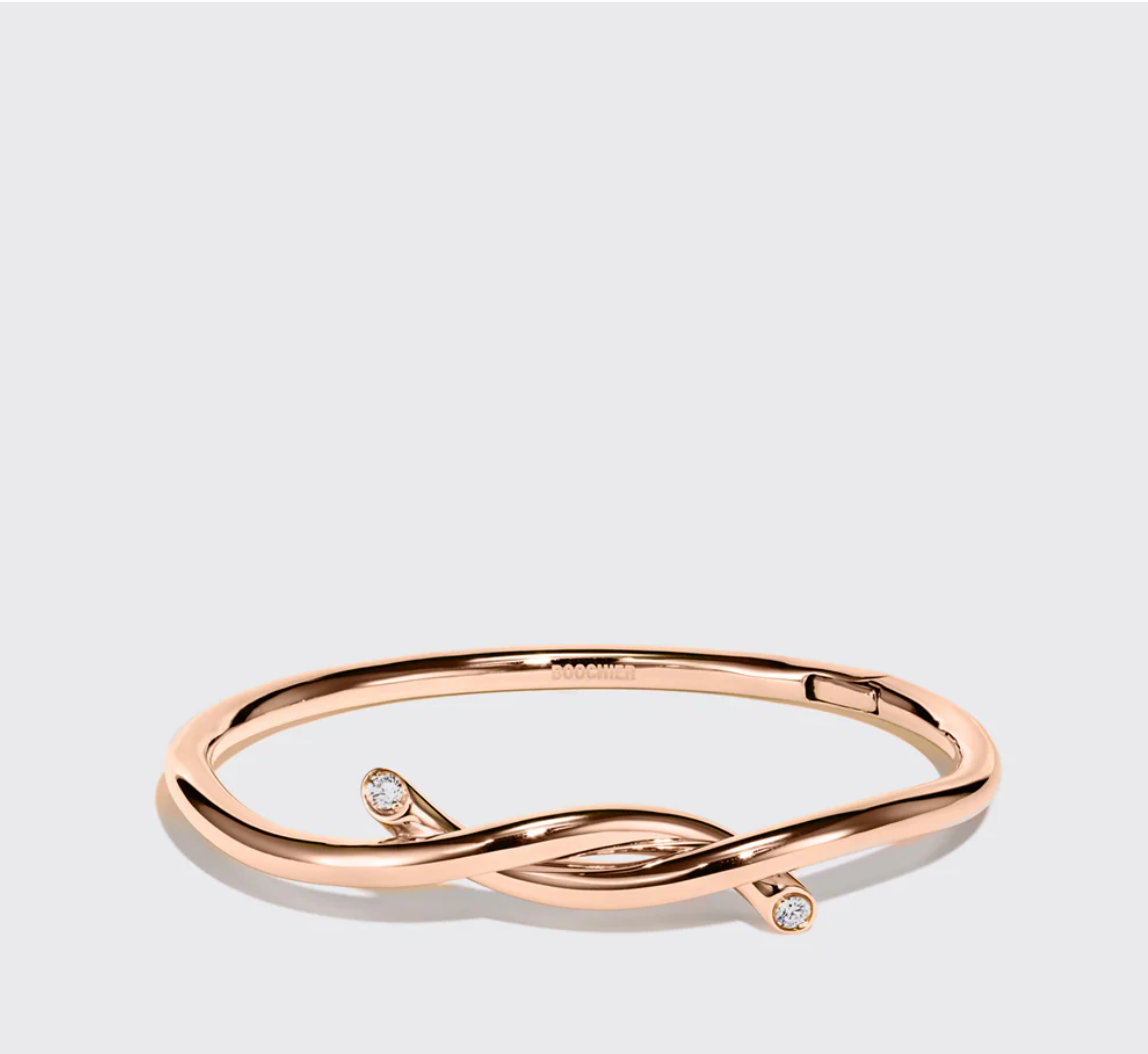 GOLD TIES BANGLE
