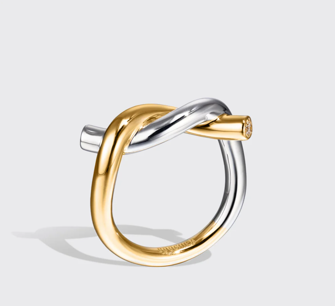 GOLD TIES RING