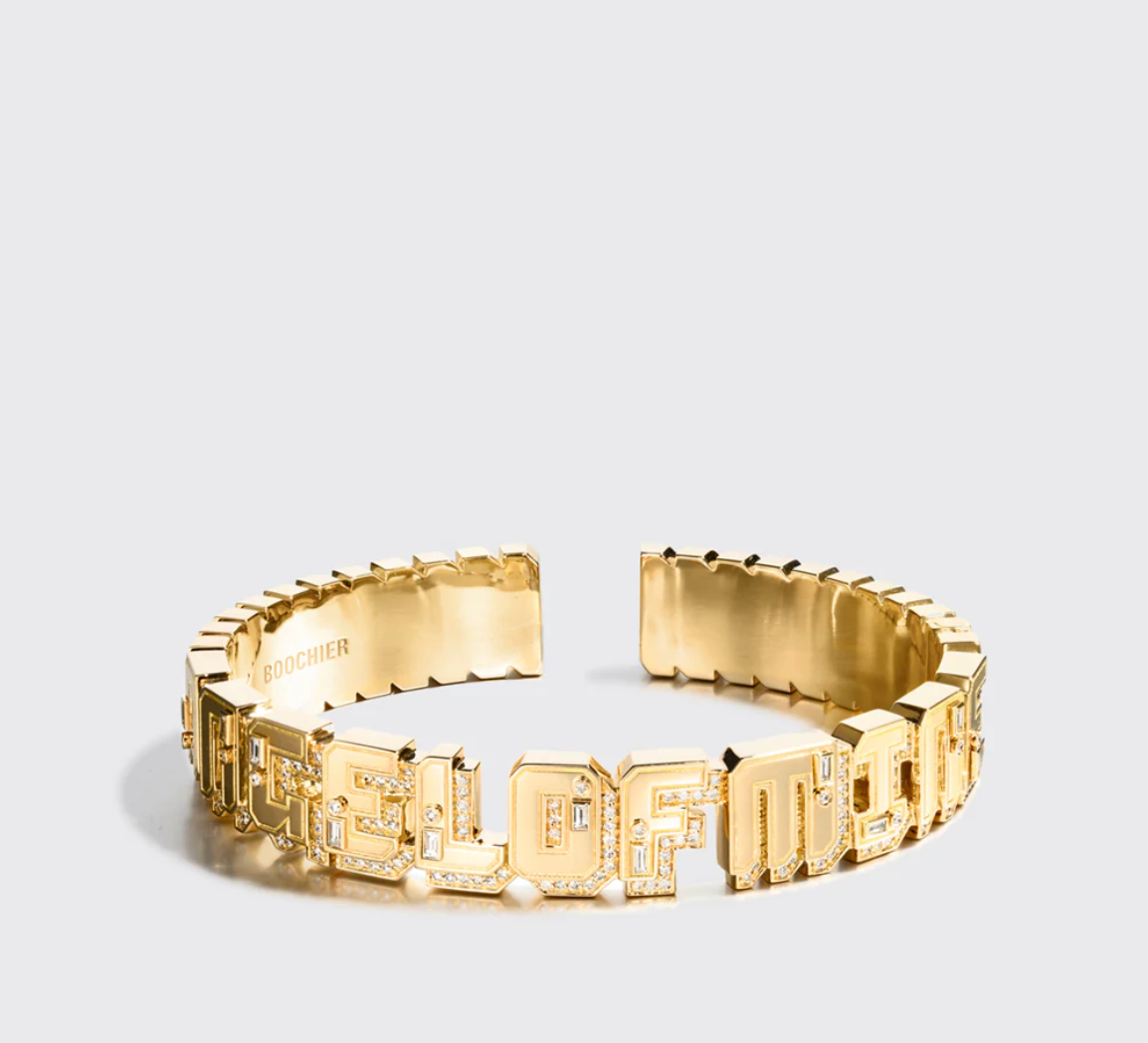 GOLD DIAMOND NOSTALGIA BANGLE