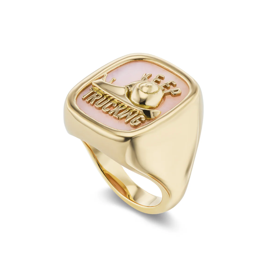 Keep Trucking Signet