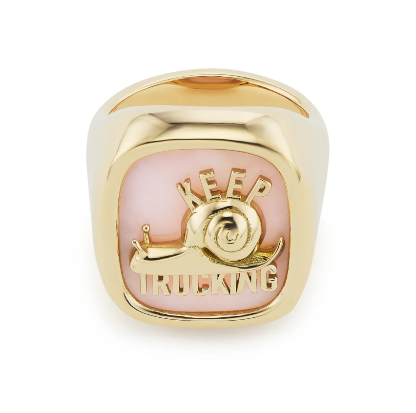 Keep Trucking Signet