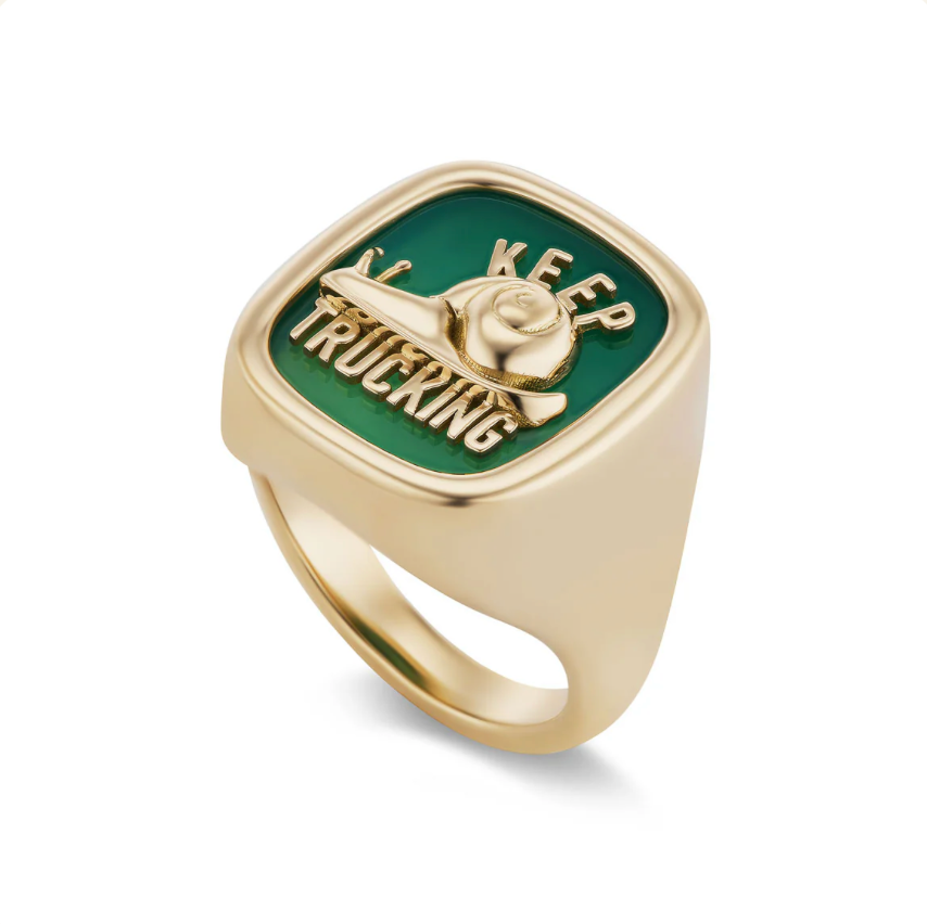 Keep Trucking Signet