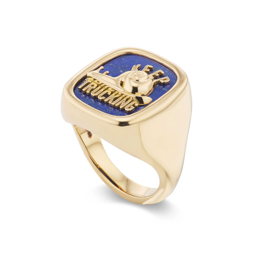 Keep Trucking Signet