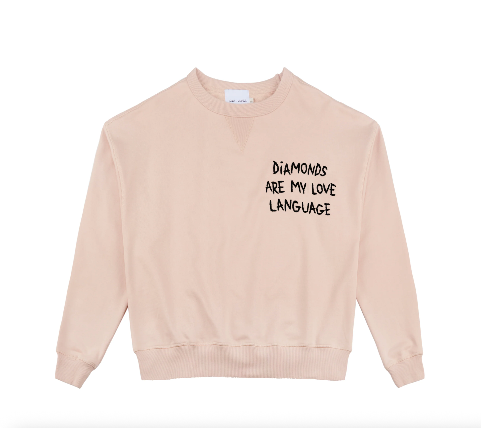 DIAMONDS ARE MY LOVE LANGUAGE SWEATSHIRT