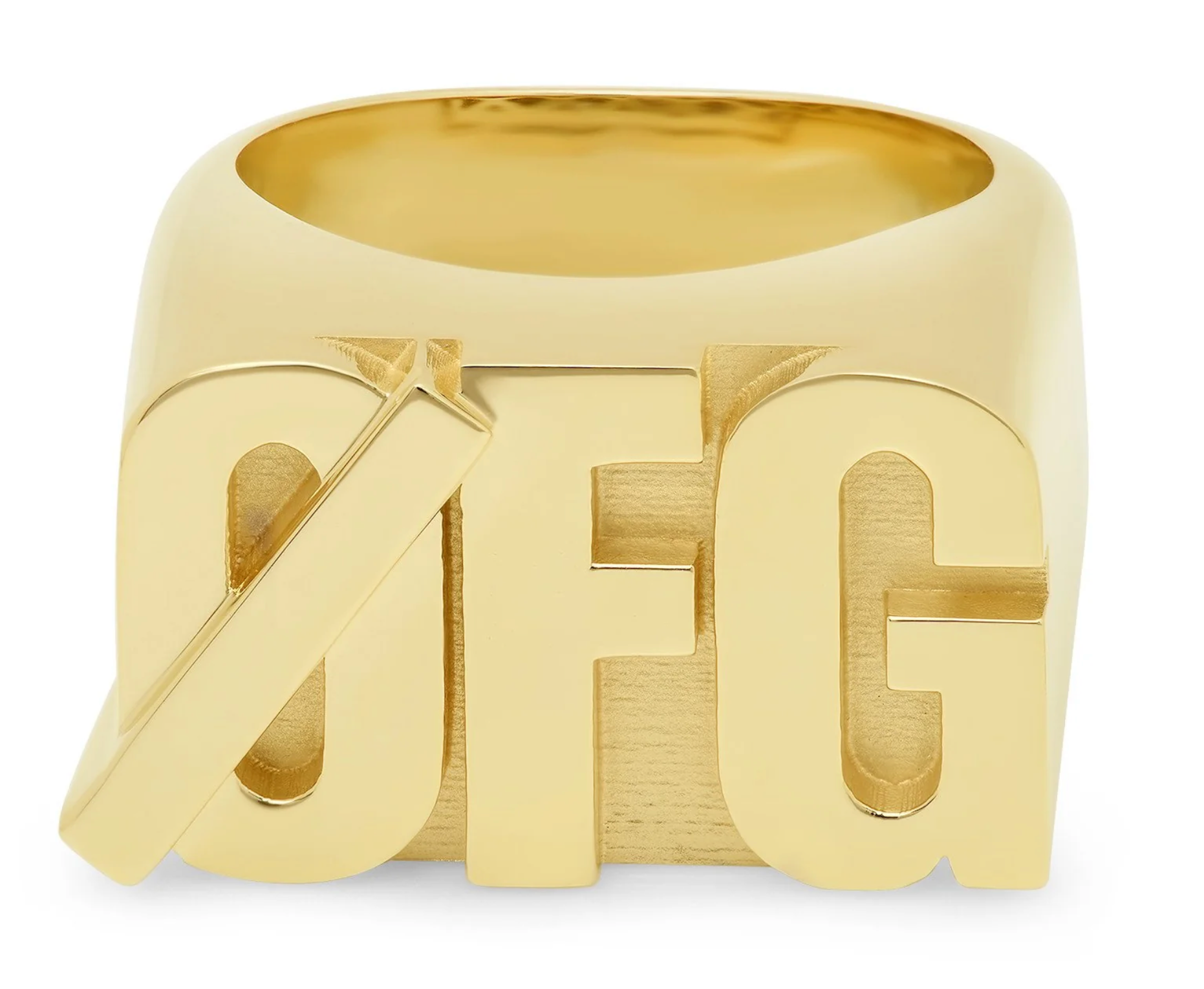 0 FUCKS GIVEN RING