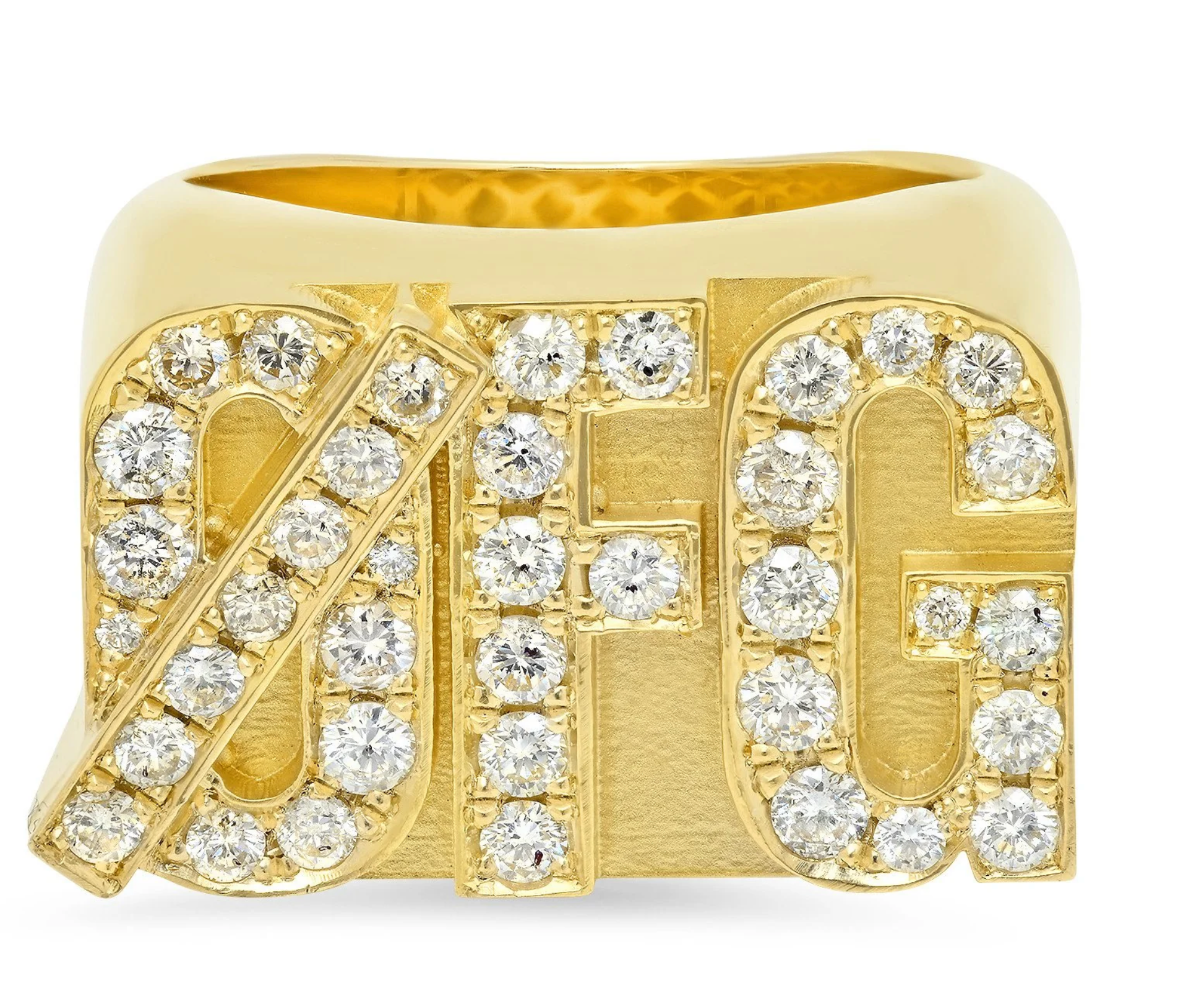 0 FUCKS GIVEN RING