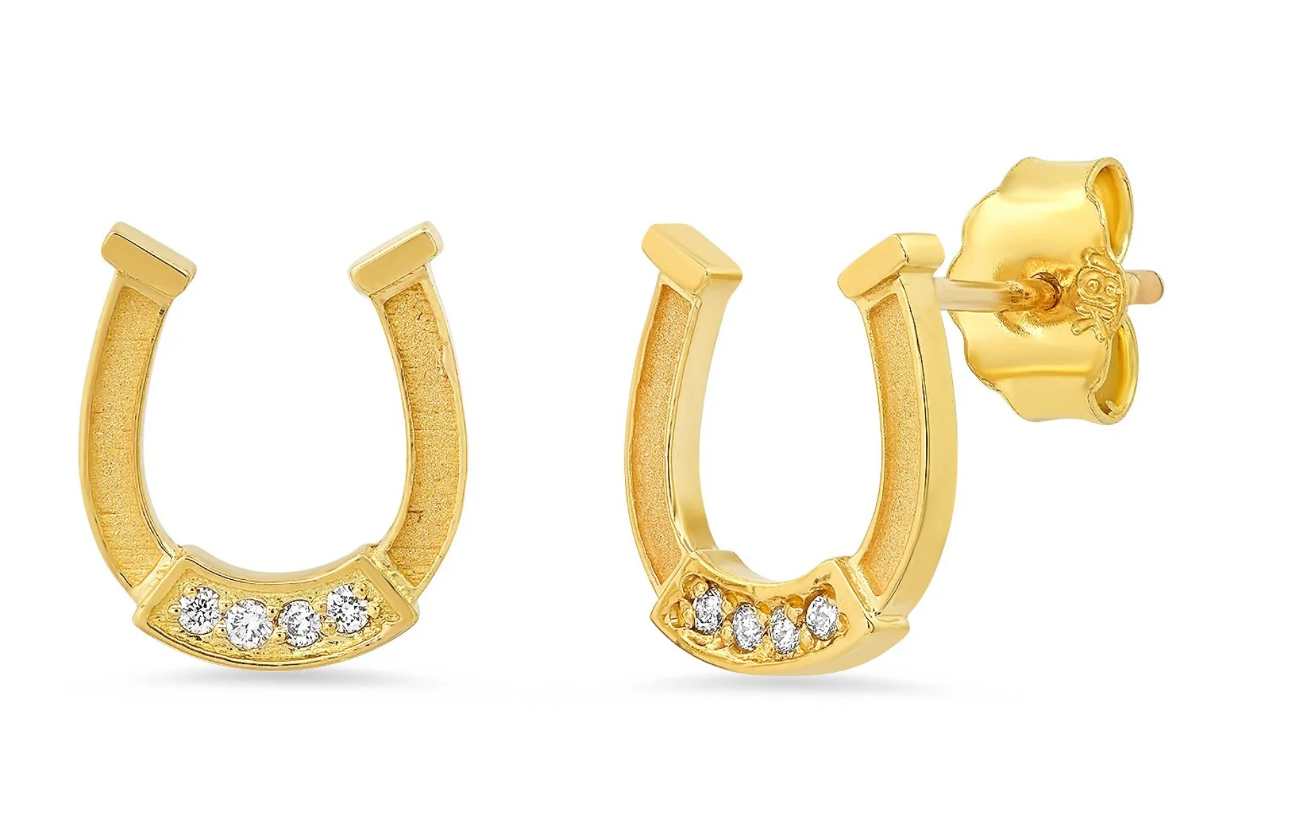 Horseshoe Stud Earrings