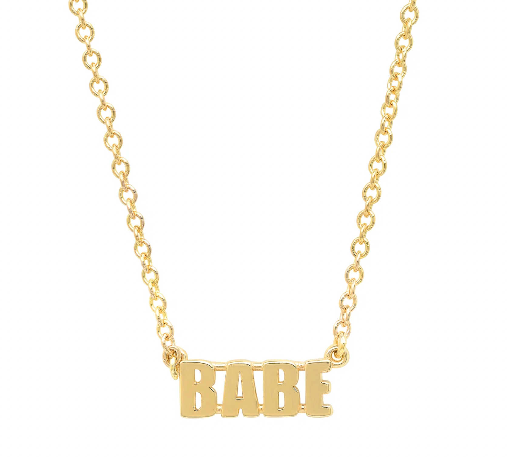 "BABE" NECKLACE