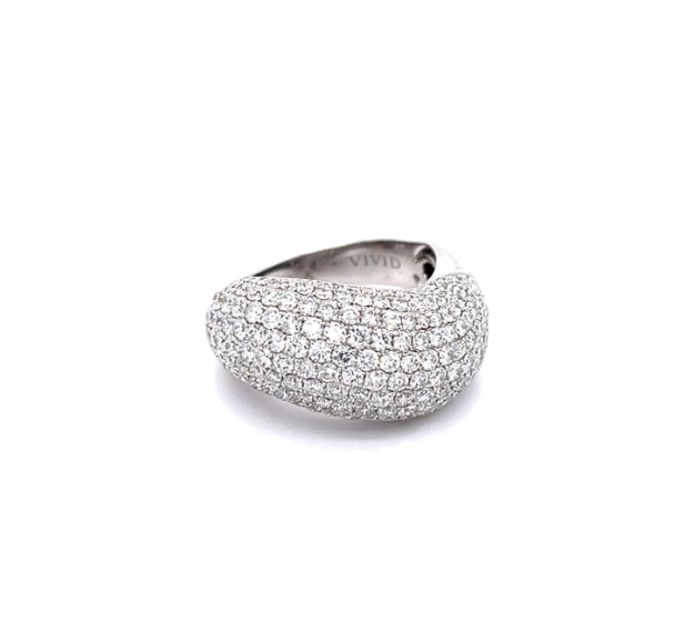 Vintage Diamond Band Ring