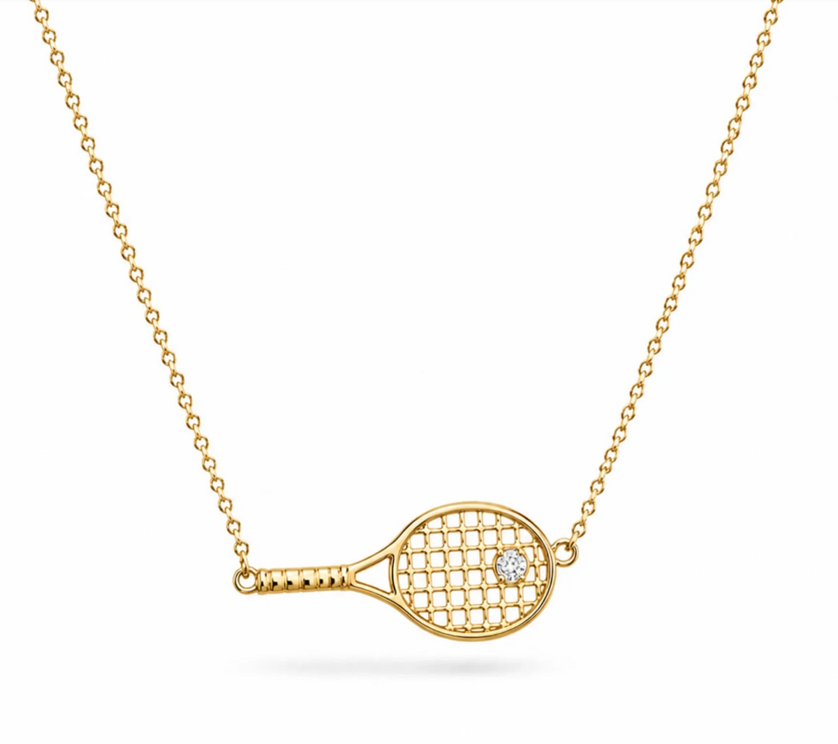 BALL RACQUET NECKLACE