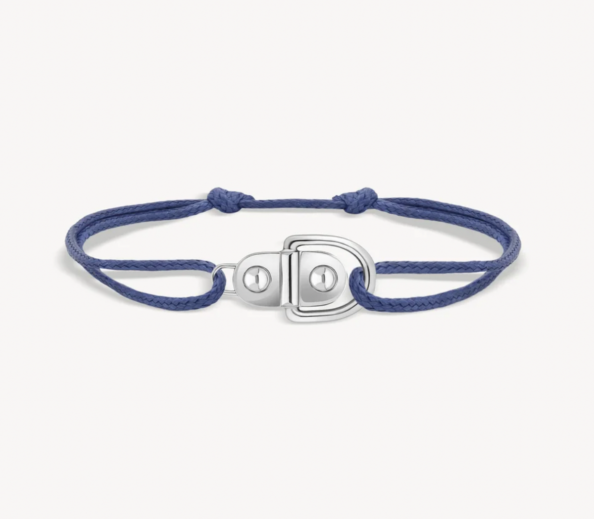 Silver Rivet CORD BRACELET S