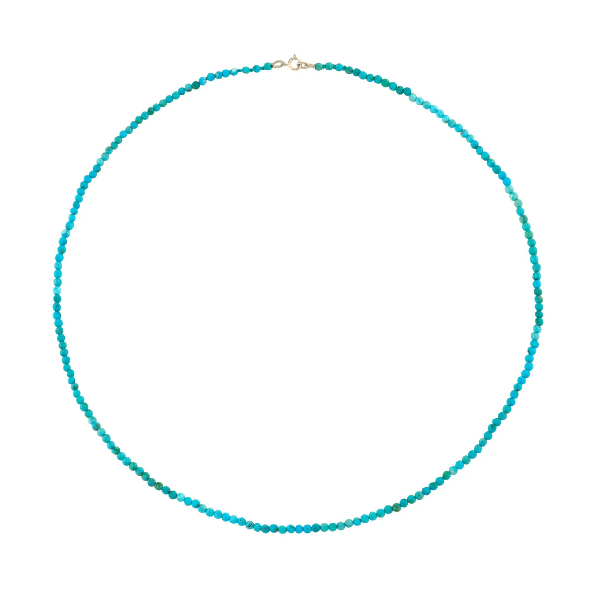 Petite Turquoise Beaded Necklace