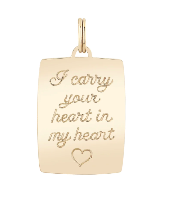 Poesy Signet Pendant