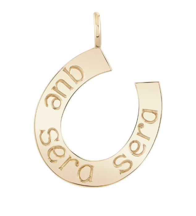 Lucky Horseshoe Signet Pendant