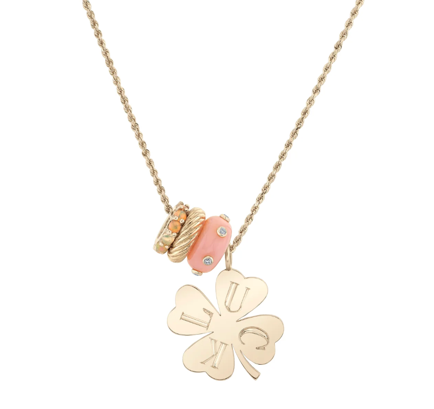 Cruller Donut Gold Rondelle Bead